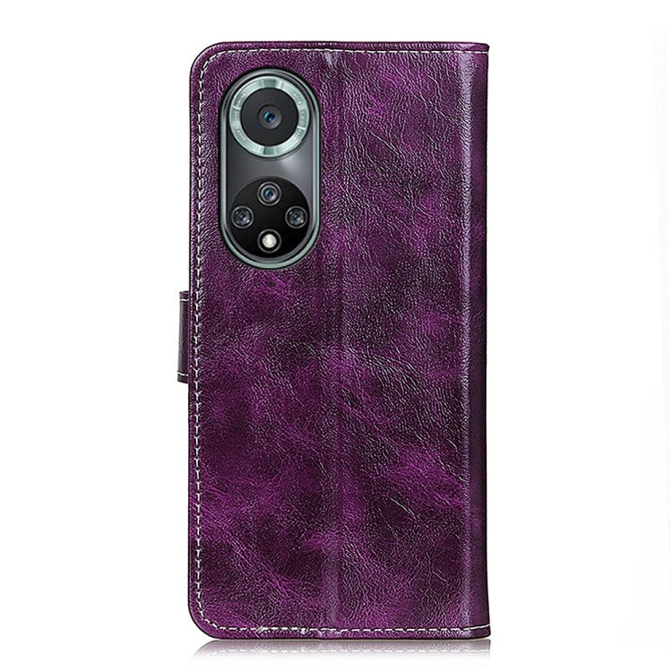 For Huawei nova 9 Pro / Honor 50 Pro Retro Crazy Horse Texture Horizontal Flip Leather Phone Case