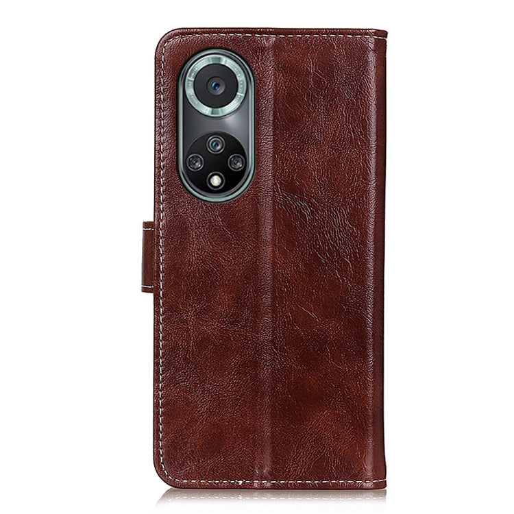 For Huawei nova 9 Pro / Honor 50 Pro Retro Crazy Horse Texture Horizontal Flip Leather Phone Case