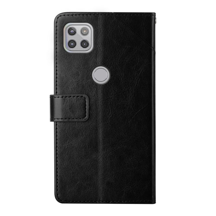 For Motorola Moto G 5G Y Stitching Horizontal Flip Leather Phone Case with Holder & Card Slots & Wallet & Photo Frame