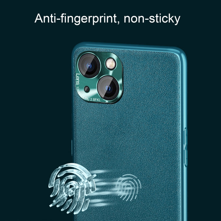 For iPhone 13 mini Silicone Pure Skin Leather Full Coverage Shockproof Phone Case