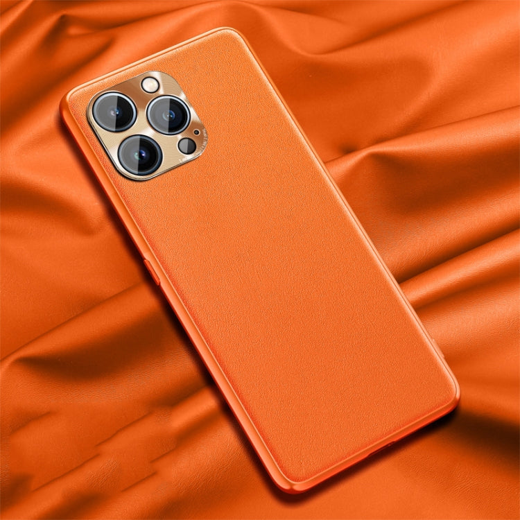 For iPhone 13 Pro Silicone Pure Skin Leather Full Coverage Shockproof Phone Case