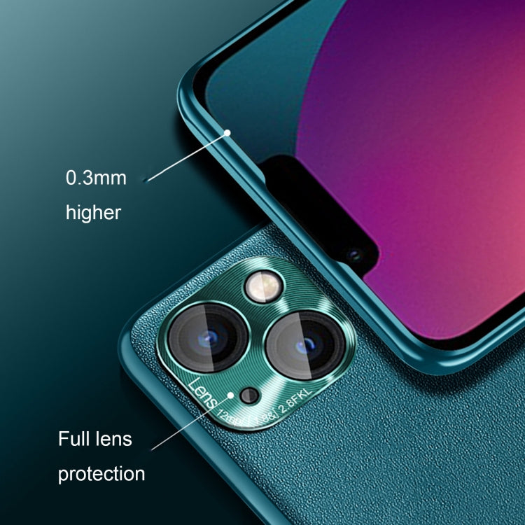 For iPhone 13 Pro Max Silicone Pure Skin Leather Full Coverage Shockproof Phone Case