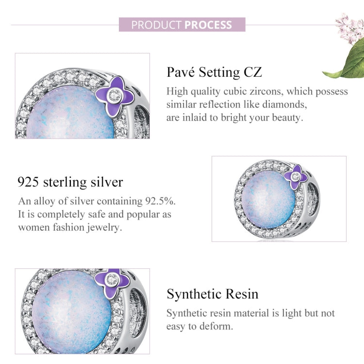 S925 Sterling Silver Dream Garden Beads DIY Bracelet Necklace Accessories