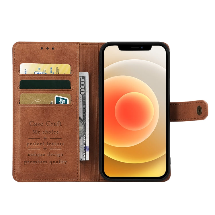 For Samsung Galaxy A52 5G / 4G Copper Buckle Horizontal Flip Leather Phone Case with Holder & Card Slots & Wallet