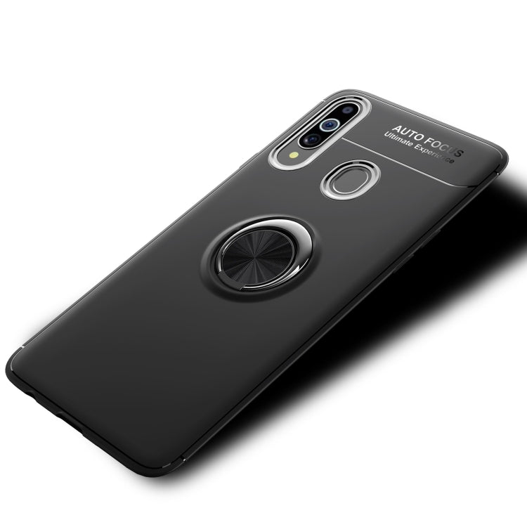 For Galaxy A20s Lenuo Shockproof TPU Protective Case with Invisible Holder