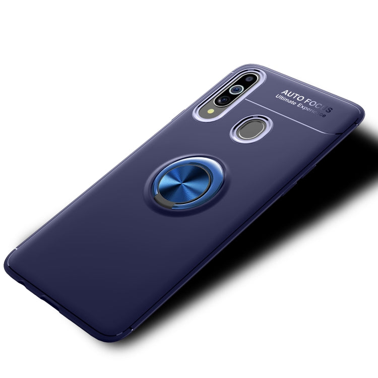 For Galaxy A20s Lenuo Shockproof TPU Protective Case with Invisible Holder