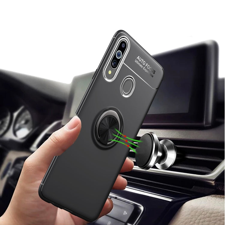 For Galaxy A20s Lenuo Shockproof TPU Protective Case with Invisible Holder
