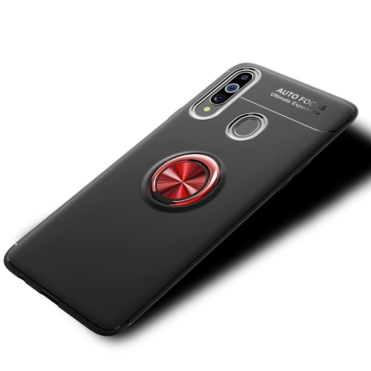 For Galaxy A20s Lenuo Shockproof TPU Protective Case with Invisible Holder
