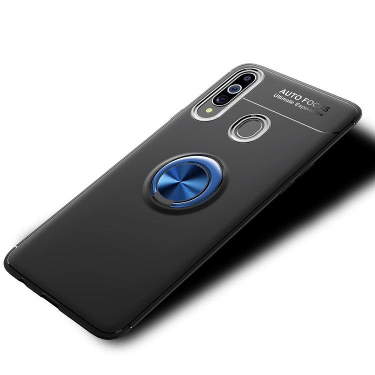 For Galaxy A20s Lenuo Shockproof TPU Protective Case with Invisible Holder