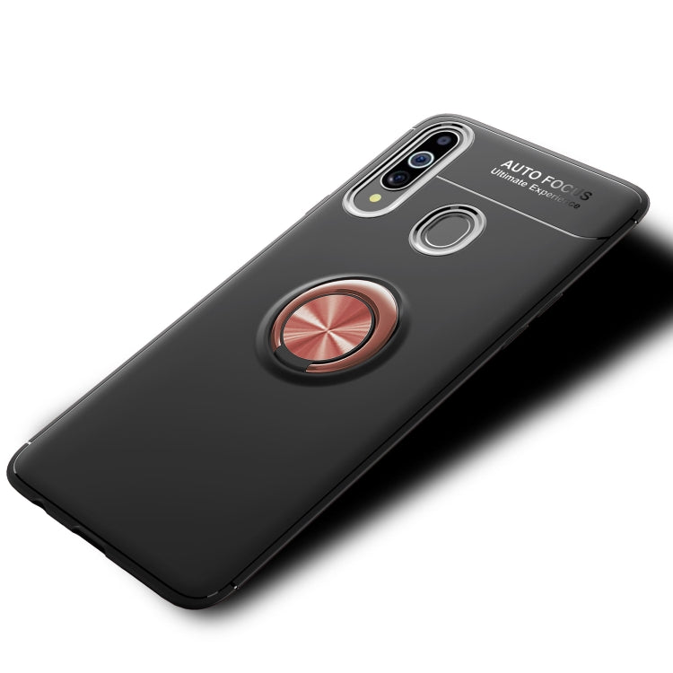 For Galaxy A20s Lenuo Shockproof TPU Protective Case with Invisible Holder