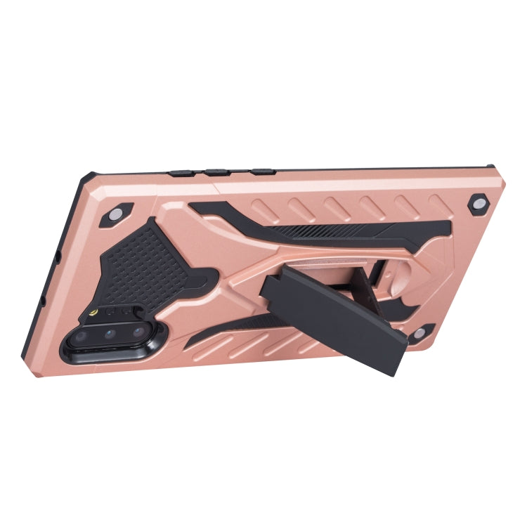 For Galaxy Note 10+ Shockproof TPU + PC Protective Case with Holder