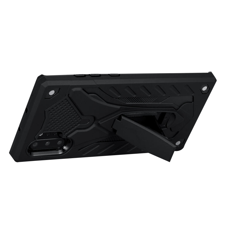 For Galaxy Note 10+ Shockproof TPU + PC Protective Case with Holder
