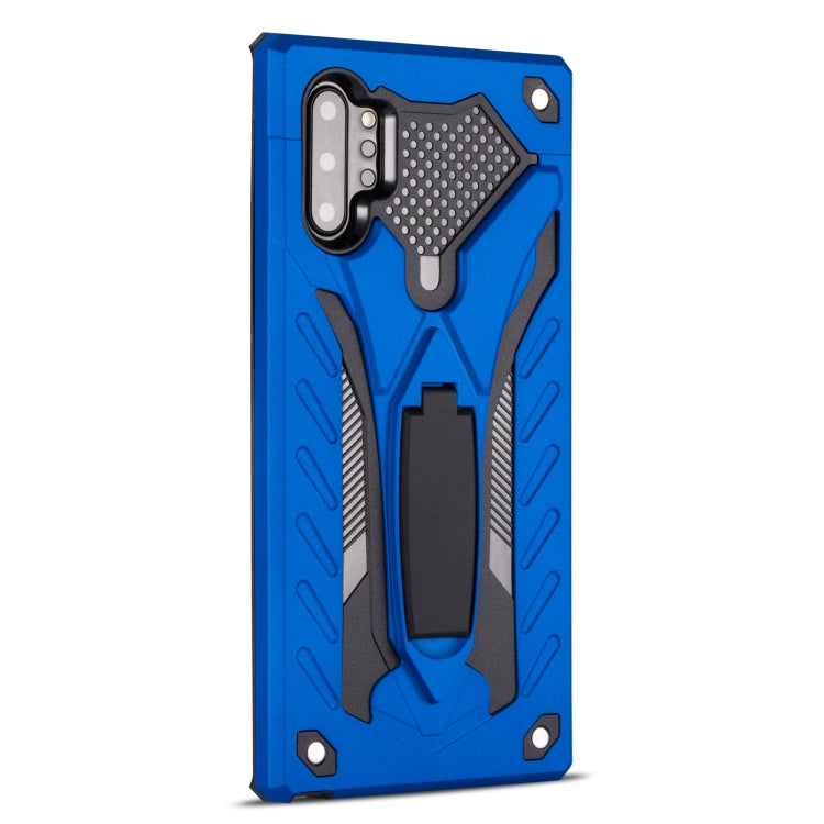 For Galaxy Note 10+ Shockproof TPU + PC Protective Case with Holder