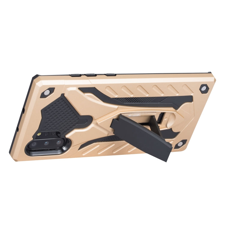For Galaxy Note 10+ Shockproof TPU + PC Protective Case with Holder