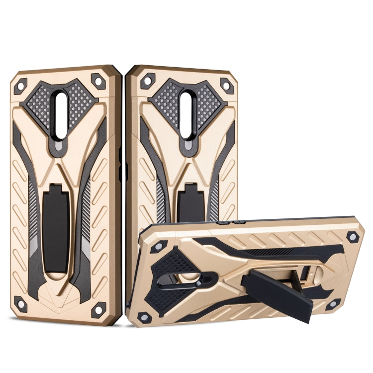 For OPPO Reno Shockproof TPU + PC Protective Case with Holder