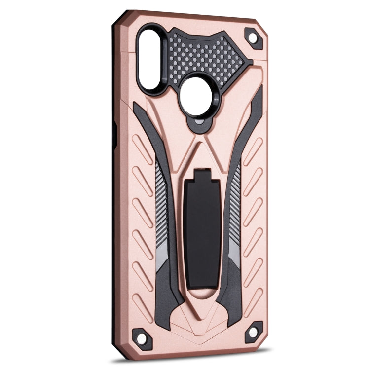 For OPPO Realme 3 Shockproof TPU + PC Protective Case with Holder
