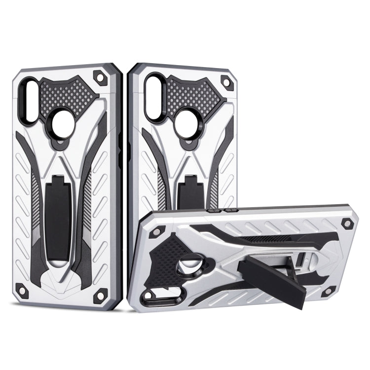 For OPPO Realme 3 Shockproof TPU + PC Protective Case with Holder