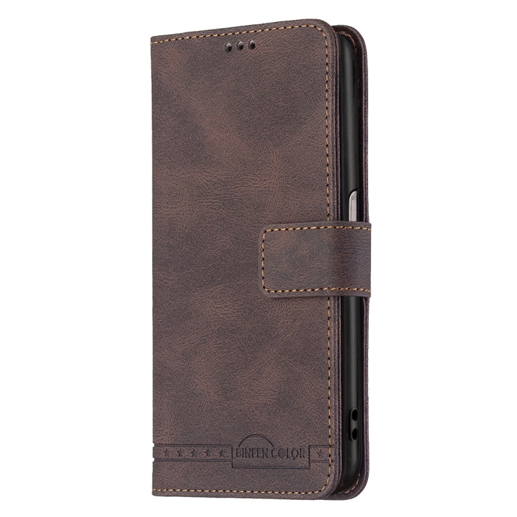 For OPPO A54 4G Magnetic Clasp RFID Blocking Anti-Theft Leather Case with Holder & Card Slots & Wallet