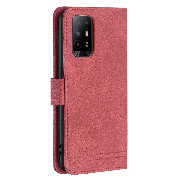 For OPPO A94 5G/ F19 Pro Plus/ Reno5 Z 5G Magnetic Clasp RFID Blocking Anti-Theft Leather Case with Holder & Card Slots & Wallet