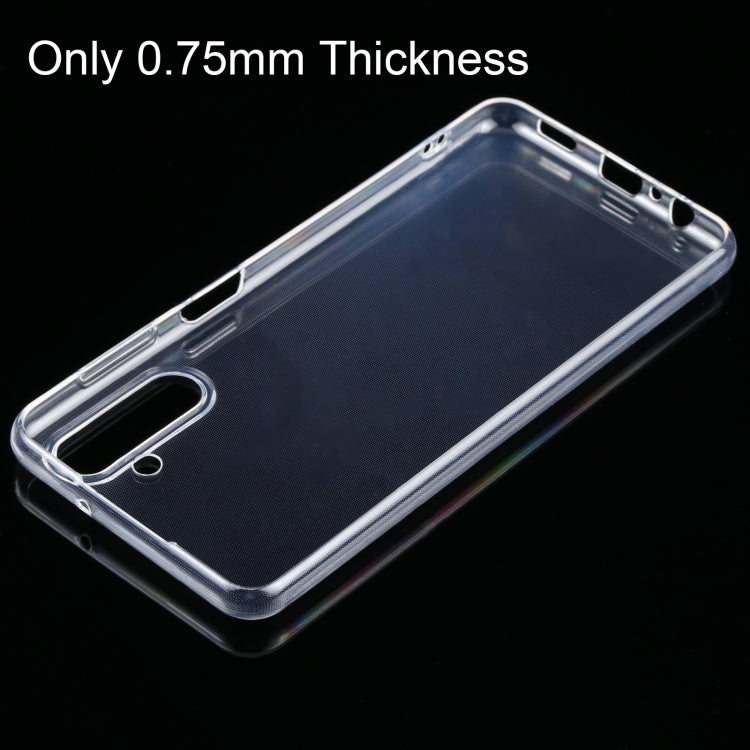 For Samsung Galaxy A13 5G 0.75mm Ultra-thin Transparent TPU Soft Phone Case