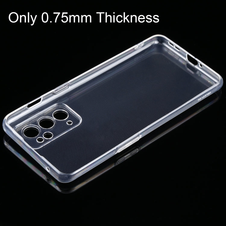 For OnePlus 9RT 5G 0.75mm Ultra-thin Transparent TPU Soft Phone Case