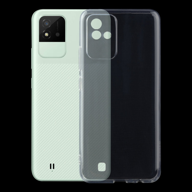 For OPPO Realme Narzo 50i 0.75mm Ultra-thin Transparent TPU Soft Phone Case