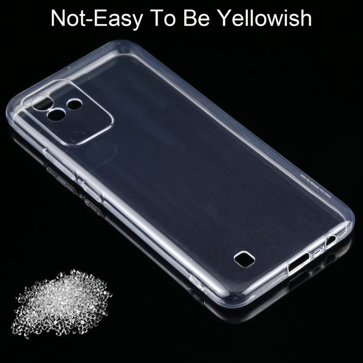 For OPPO Realme Narzo 50i 0.75mm Ultra-thin Transparent TPU Soft Phone Case