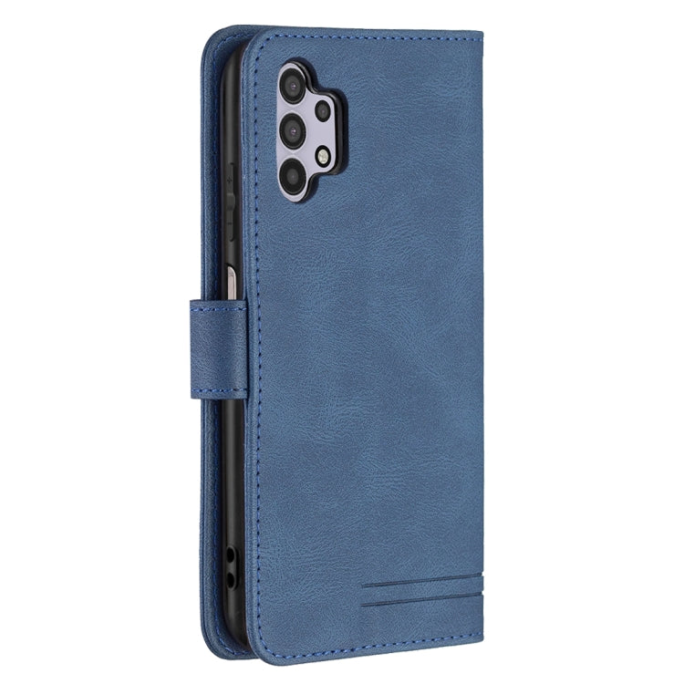 For Samsung Galaxy A32 5G Magnetic Clasp RFID Blocking Anti-Theft Leather Case with Holder & Card Slots & Wallet