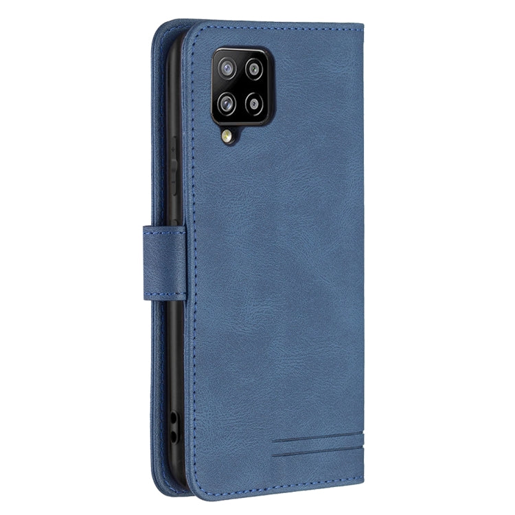 For Samsung Galaxy A42 5G Magnetic Clasp RFID Blocking Anti-Theft Leather Case with Holder & Card Slots & Wallet