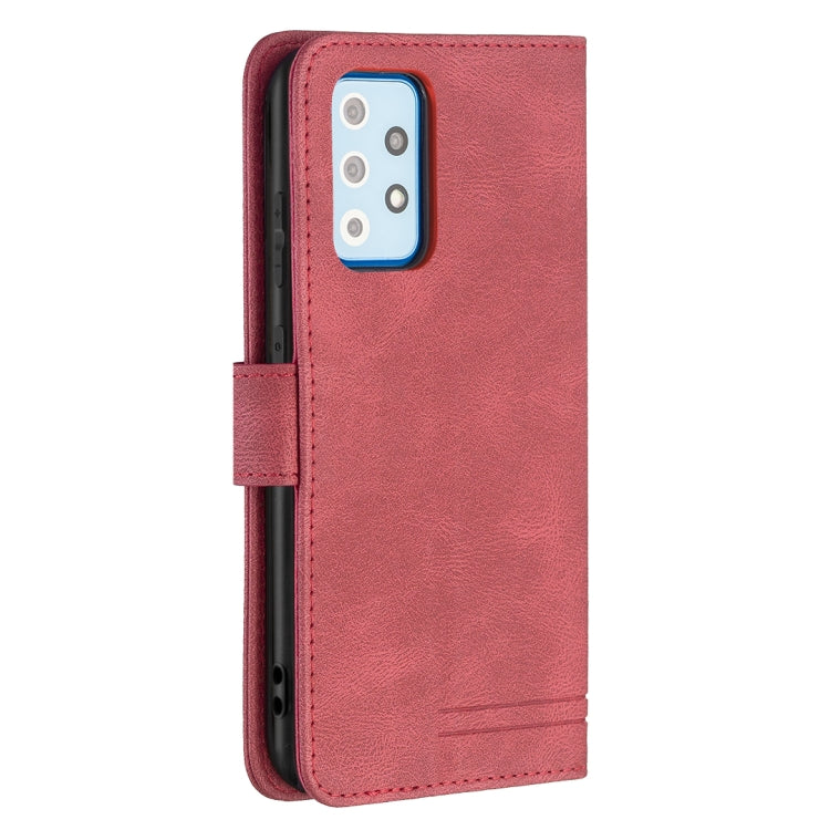 For Samsung Galaxy A52 Magnetic Clasp RFID Blocking Anti-Theft Leather Case with Holder & Card Slots & Wallet