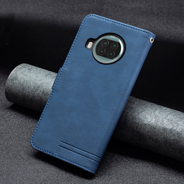 For Xiaomi Mi 10T Lite Magnetic Clasp RFID Blocking Anti-Theft Leather Case with Holder & Card Slots & Wallet