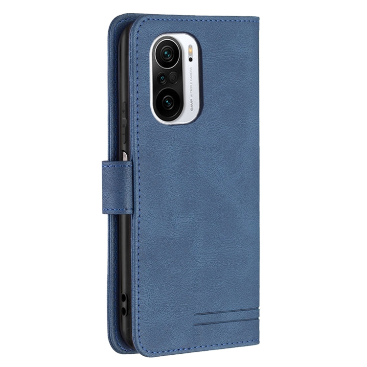 For Xiaomi Mi 11i / Poco F3 Magnetic Clasp RFID Blocking Anti-Theft Leather Case with Holder & Card Slots & Wallet