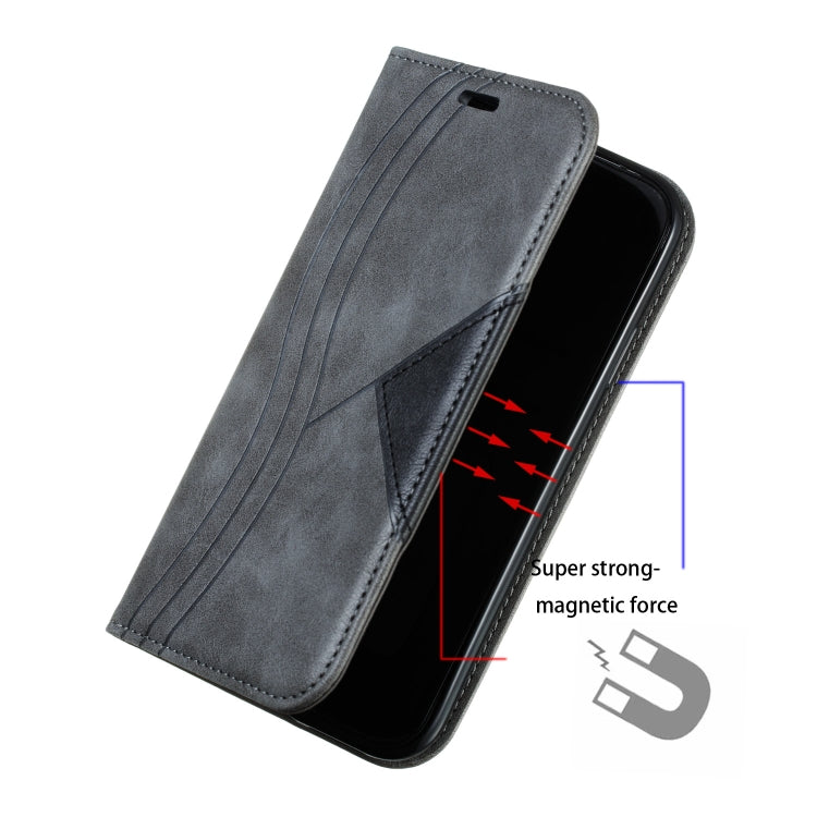 For iPhone XR Splicing Color Magnetic Hem Horizontal Flip Leather Case with Holder & Card Slots