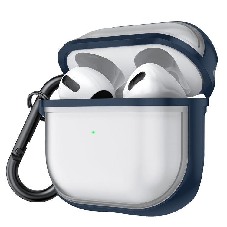 Frosted TPU Earphone Protective Case with Hook For AirPods 3