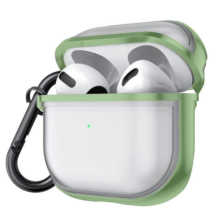 Frosted TPU Earphone Protective Case with Hook For AirPods 3