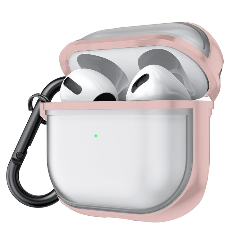 Frosted TPU Earphone Protective Case with Hook For AirPods 3
