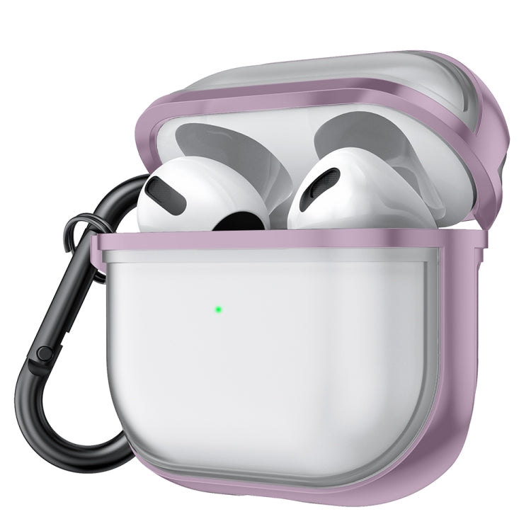 Frosted TPU Earphone Protective Case with Hook For AirPods 3