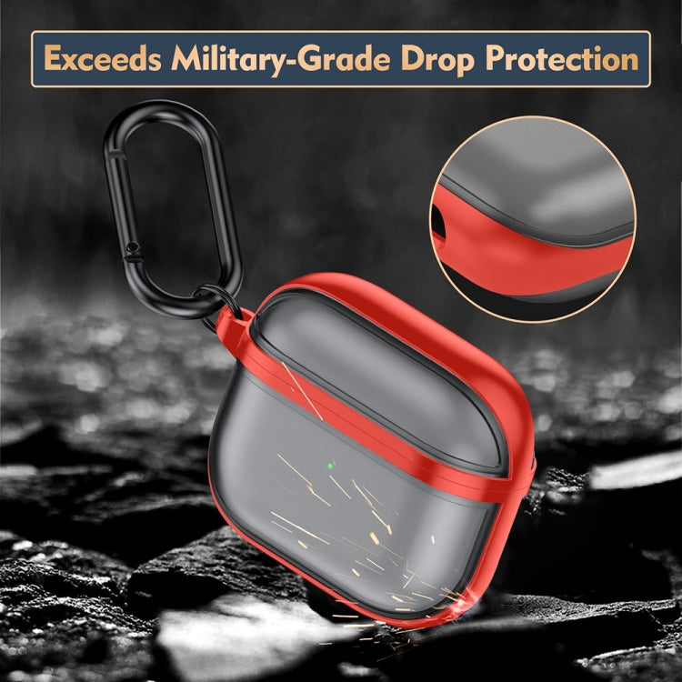 Frosted TPU Earphone Protective Case with Hook For AirPods 3