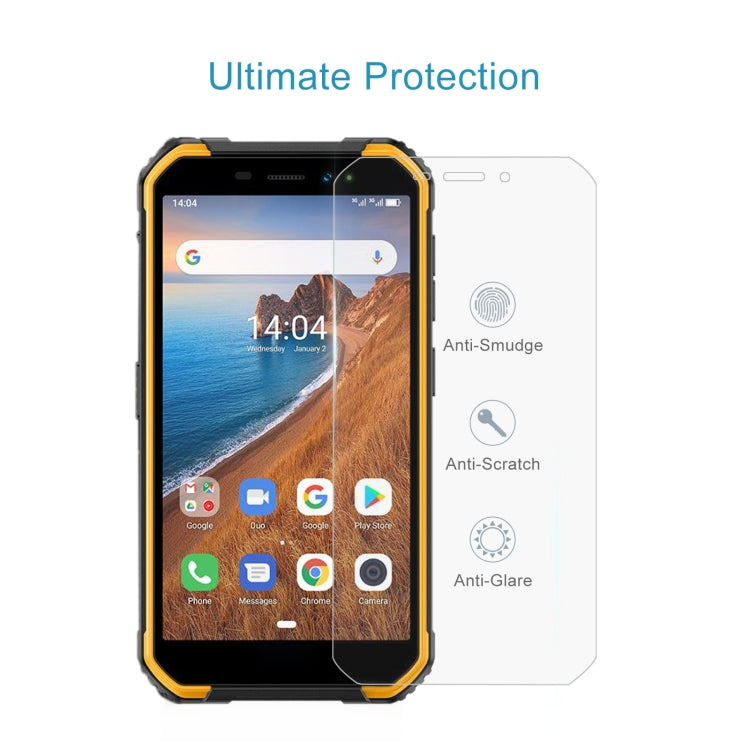 For Ulefone Armor X6 / Armor X6 Pro 10 PCS 0.26mm 9H 2.5D Tempered Glass Film