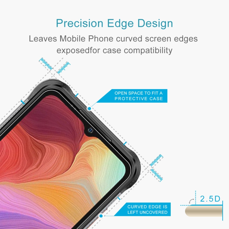 For Ulefone Power Armor 14 50 PCS 0.26mm 9H 2.5D Tempered Glass Film
