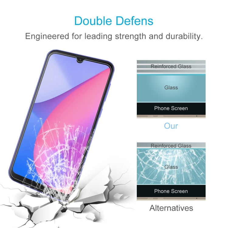 For Blackview Oscal C20 Pro 50 PCS 0.26mm 9H 2.5D Tempered Glass Film