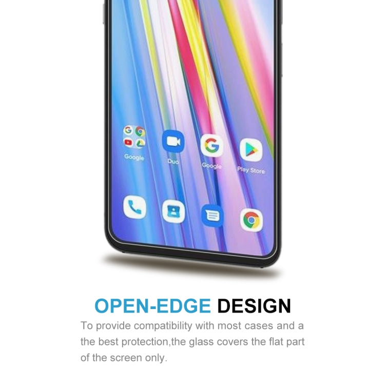 For Umidigi A11s 50 PCS 0.26mm 9H 2.5D Tempered Glass Film