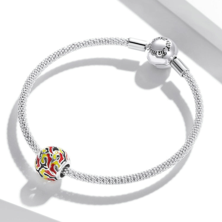 S925 Sterling Silver Auspicious Floating Clouds Beads DIY Bracelet Necklace Accessories
