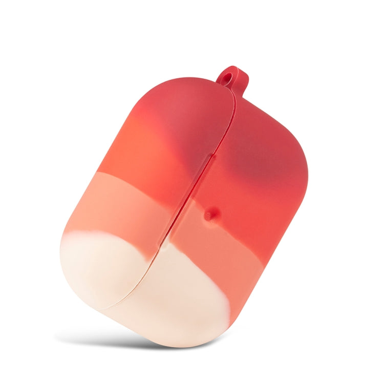 Four-color Rainbow Earphone Protective Case with Hook For AirPods 3