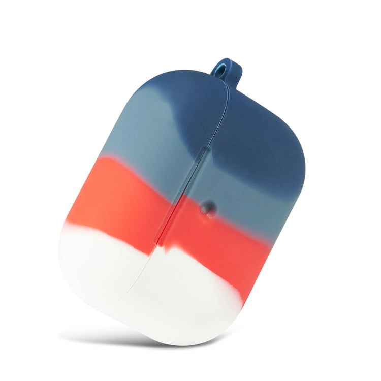 Four-color Rainbow Earphone Protective Case with Hook For AirPods 3
