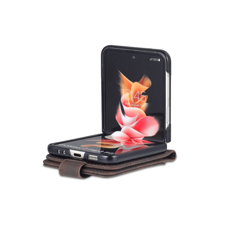 For Samsung Galaxy Z Flip3 5G AZNS Dream II Skin Feel PU+TPU Horizontal Flip PU Phone Case