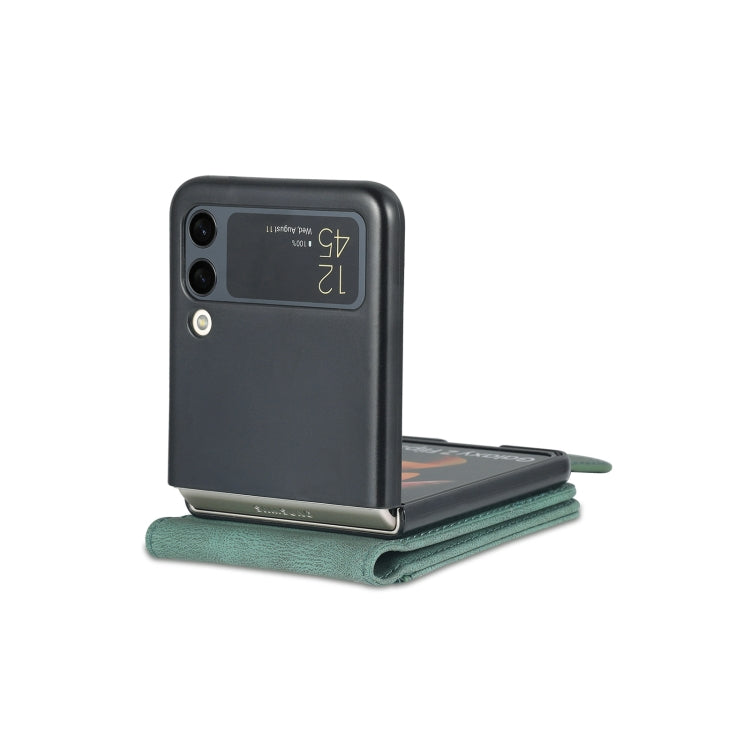 For Samsung Galaxy Z Flip3 5G AZNS Dream II Skin Feel PU+TPU Horizontal Flip PU Phone Case