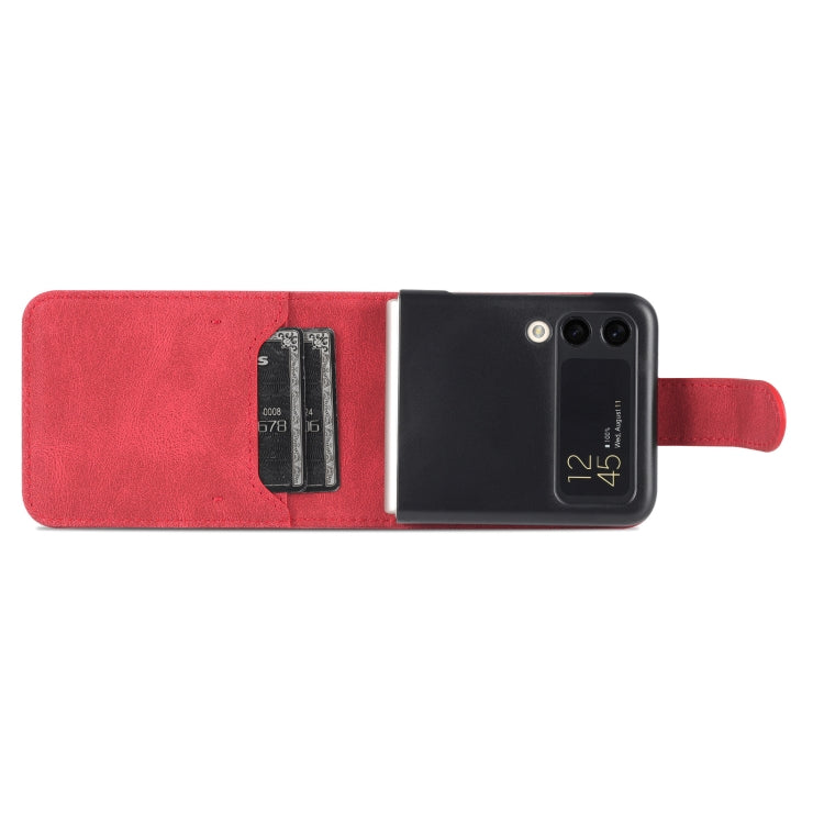 For Samsung Galaxy Z Flip3 5G AZNS Dream II Skin Feel PU+TPU Horizontal Flip PU Phone Case
