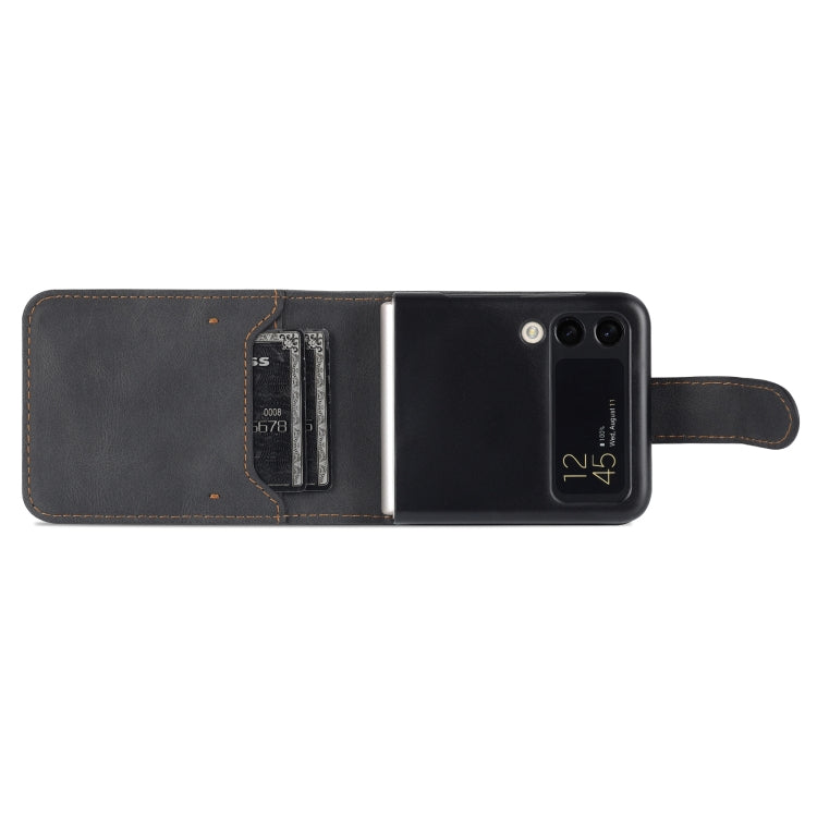 For Samsung Galaxy Z Flip3 5G AZNS Dream II Skin Feel PU+TPU Horizontal Flip PU Phone Case