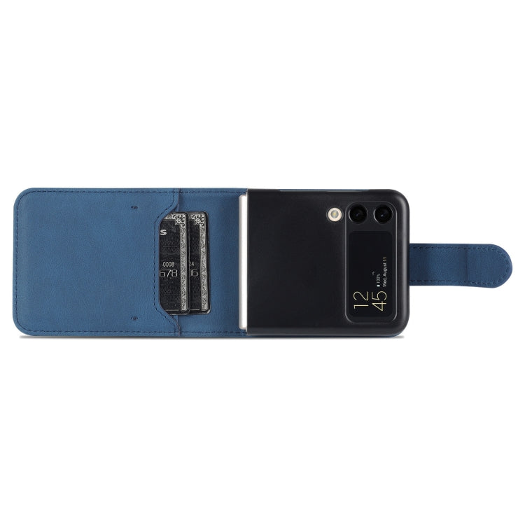 For Samsung Galaxy Z Flip3 5G AZNS Dream II Skin Feel PU+TPU Horizontal Flip PU Phone Case